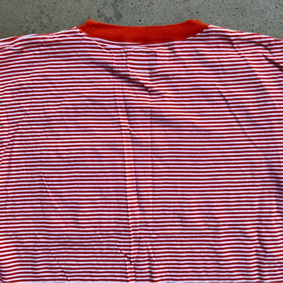Vintage ESPRIT Striped Pocket Long Sleeve Shirt Large - Picture 6 of 6